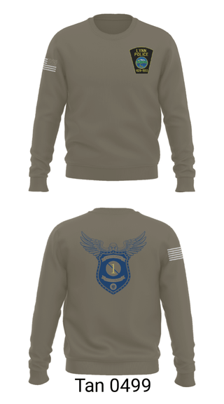 Crew Neck Sweatshirt, , Police, Teamtime, Team time, sublimation, custom sports apparel, team uniforms, spirit wear, spiritwear, sports uniforms, custom shirts, team store, custom team store, fundraiser sports, apparel fundraiser