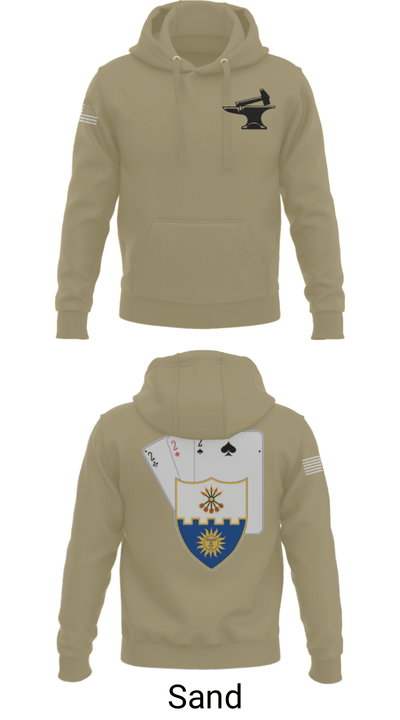 Anvil company, 2-22 Infantry 69124042 Hoodie - 48