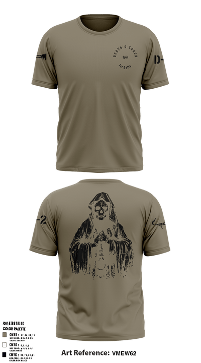 Death's Touch Opie 51753368 Short Sleeve Performance Shirt - 17