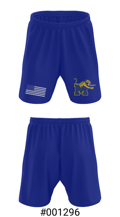 Martin County High School Women's Basketball 72378033 Athletic Shorts With Pockets - 15