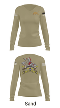 Red Horse 6104707 Women's Long Sleeve V-neck Shirt - 42