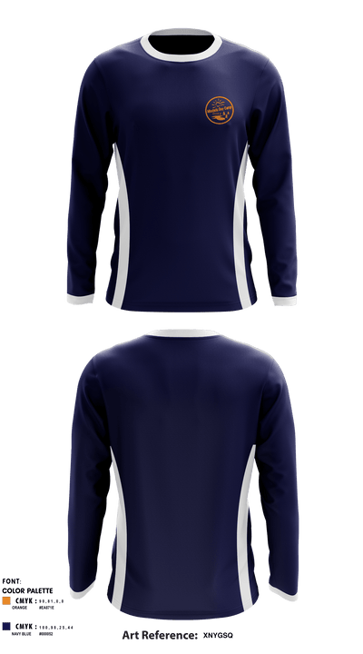 Mosholu Day Camp 38256789 Long Sleeve Performance Shirt - 3