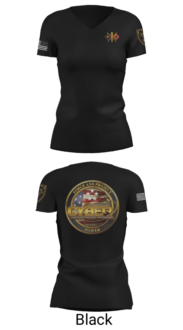 Women's Short Sleeve Vneck Shirt, , Army, Teamtime, Team time, sublimation, custom sports apparel, team uniforms, spirit wear, spiritwear, sports uniforms, custom shirts, team store, custom team store, fundraiser sports, apparel fundraiser