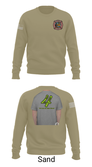 Crew Neck Sweatshirt, , Fire Department, Teamtime, Team time, sublimation, custom sports apparel, team uniforms, spirit wear, spiritwear, sports uniforms, custom shirts, team store, custom team store, fundraiser sports, apparel fundraiser