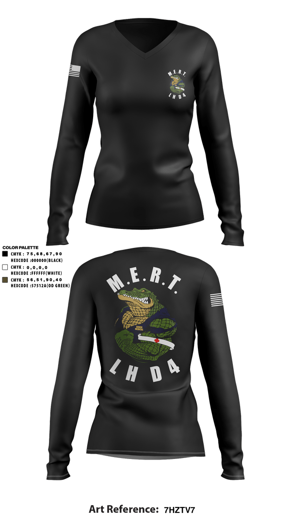 Women's Long Sleeve Vneck Shirt, , Navy, Teamtime, Team time, sublimation, custom sports apparel, team uniforms, spirit wear, spiritwear, sports uniforms, custom shirts, team store, custom team store, fundraiser sports, apparel fundraiser