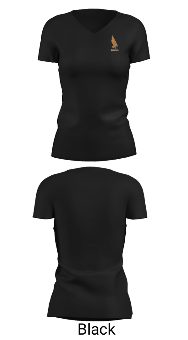 Women's Short Sleeve Vneck Shirt, Mcdonogh School Golf, Golf, Teamtime, Team time, sublimation, custom sports apparel, team uniforms, spirit wear, spiritwear, sports uniforms, custom shirts, team store, custom team store, fundraiser sports, apparel fundraiser