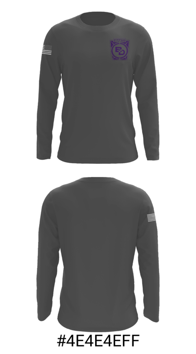Ben Davis High School Soccer 94473738 Long Sleeve Performance Shirt - 15