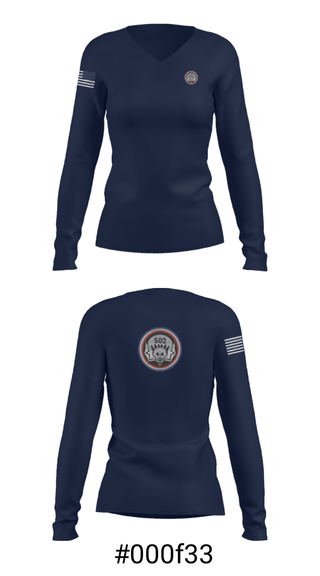 Women's Long Sleeve Vneck Shirt, , Army, Teamtime, Team time, sublimation, custom sports apparel, team uniforms, spirit wear, spiritwear, sports uniforms, custom shirts, team store, custom team store, fundraiser sports, apparel fundraiser