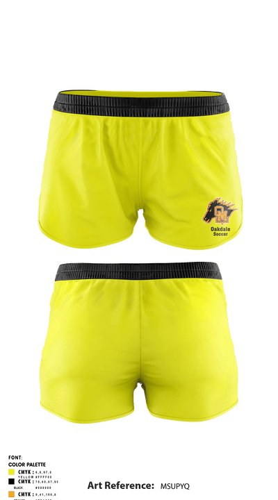 Oakdale High School Soccer 60816155 Mens Soccer Shorts - 1