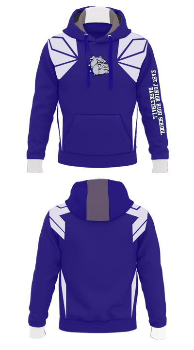 East Junior High School Basketball 51092774 Hoodie - 22