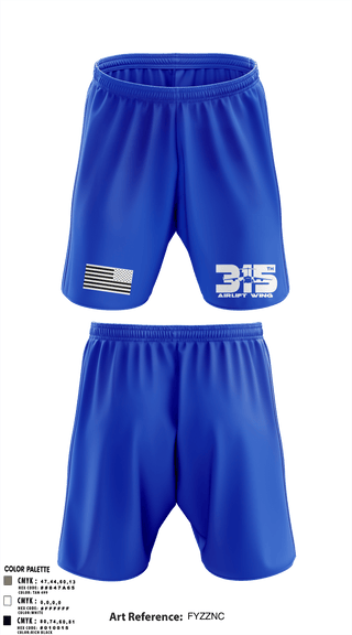 Athletic Shorts With Pockets, , Air Force, Teamtime, Team time, sublimation, custom sports apparel, team uniforms, spirit wear, spiritwear, sports uniforms, custom shirts, team store, custom team store, fundraiser sports, apparel fundraiser