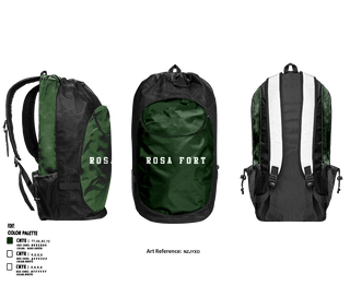 Gear Bag, Rosa Fort High School, Spirit Store, Teamtime, Team time, sublimation, custom sports apparel, team uniforms, spirit wear, spiritwear, sports uniforms, custom shirts, team store, custom team store, fundraiser sports, apparel fundraiser