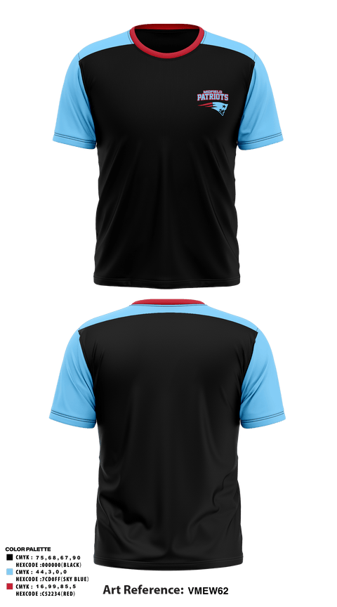 Short Sleeve Performance Shirt, Midfield Patriots, Baseball, Teamtime, Team time, sublimation, custom sports apparel, team uniforms, spirit wear, spiritwear, sports uniforms, custom shirts, team store, custom team store, fundraiser sports, apparel fundraiser