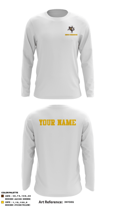 North Farmington High School Basketball 37037275 Long Sleeve Performance Shirt - 33