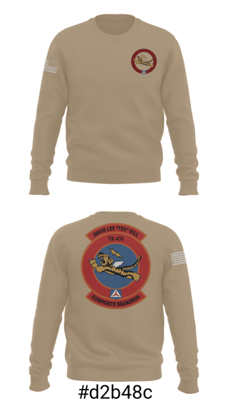 Crew Neck Sweatshirt, , Air Force, Teamtime, Team time, sublimation, custom sports apparel, team uniforms, spirit wear, spiritwear, sports uniforms, custom shirts, team store, custom team store, fundraiser sports, apparel fundraiser