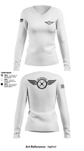 CCPD UAS Response Unit 5071310 Women's Long Sleeve V-neck Shirt - 2
