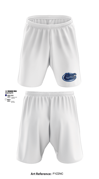 Gateway Regional High School Cheer 43593489 Athletic Shorts With Pockets - 3