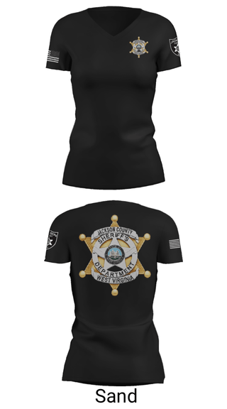 Women's Short Sleeve Vneck Shirt, , Police, Teamtime, Team time, sublimation, custom sports apparel, team uniforms, spirit wear, spiritwear, sports uniforms, custom shirts, team store, custom team store, fundraiser sports, apparel fundraiser