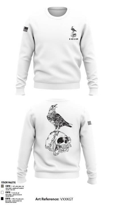 E CO 2-39 33489037 Crew Neck Sweatshirt - 2