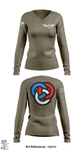 K2 92123784 Women's Long Sleeve V-neck Shirt - 1