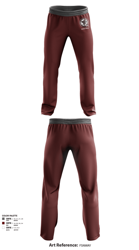 Sweatpants, Amherst County High School Basketball, Men's Basketball, Teamtime, Team time, sublimation, custom sports apparel, team uniforms, spirit wear, spiritwear, sports uniforms, custom shirts, team store, custom team store, fundraiser sports, apparel fundraiser