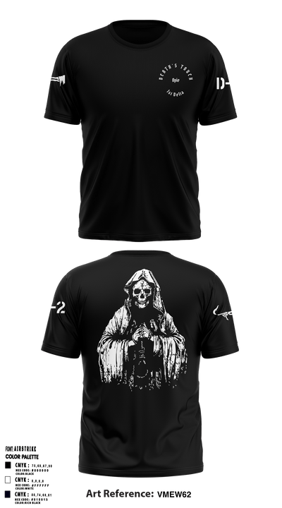 Death's Touch Opie 51753368 Short Sleeve Performance Shirt - 8