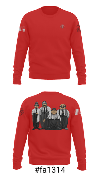 Crew Neck Sweatshirt, , Marines, Teamtime, Team time, sublimation, custom sports apparel, team uniforms, spirit wear, spiritwear, sports uniforms, custom shirts, team store, custom team store, fundraiser sports, apparel fundraiser