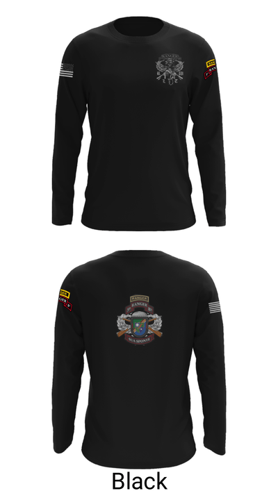 75th RGT 3rd BN Co C Alpha 88655986 Long Sleeve Performance Shirt - 8