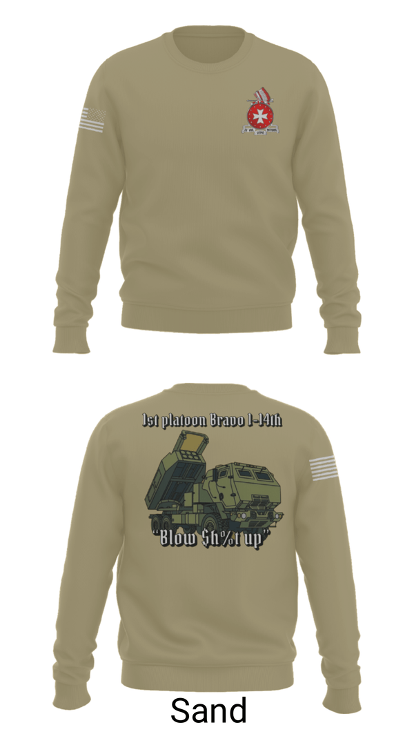 Crew Neck Sweatshirt, , Army, Teamtime, Team time, sublimation, custom sports apparel, team uniforms, spirit wear, spiritwear, sports uniforms, custom shirts, team store, custom team store, fundraiser sports, apparel fundraiser