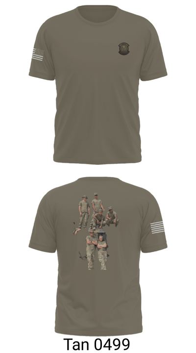 984th Maintenance PLT. 28014169 Short Sleeve Performance Shirt - 34