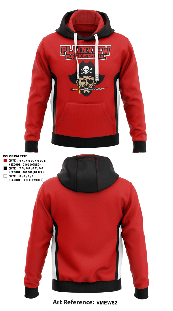 Hoodie, Plainview High School Basketball, Women's Basketball, Teamtime, Team time, sublimation, custom sports apparel, team uniforms, spirit wear, spiritwear, sports uniforms, custom shirts, team store, custom team store, fundraiser sports, apparel fundraiser