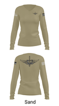 D/2 160th SOAR(A) 71994771 Women's Long Sleeve V-neck Shirt - 42