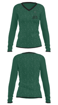 Lakewood Ranch High School Golf 70428177 Women's Long Sleeve V-neck Shirt - 24