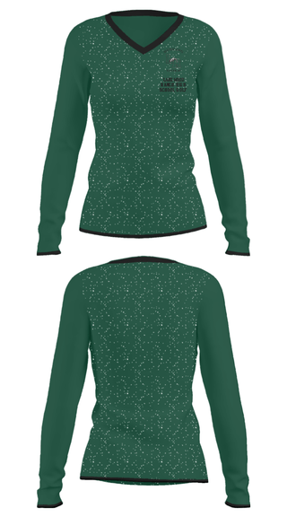 Women's Long Sleeve Vneck Shirt, Lakewood Ranch High School Golf, Golf, Teamtime, Team time, sublimation, custom sports apparel, team uniforms, spirit wear, spiritwear, sports uniforms, custom shirts, team store, custom team store, fundraiser sports, apparel fundraiser