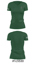 Rancho Rams 15714118 Women's Short Sleeve V-neck Shirt - 21