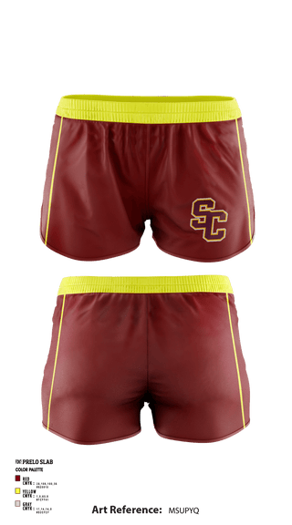 Women's Shorts, St. Cloud Bulldogs, Football, Teamtime, Team time, sublimation, custom sports apparel, team uniforms, spirit wear, spiritwear, sports uniforms, custom shirts, team store, custom team store, fundraiser sports, apparel fundraiser