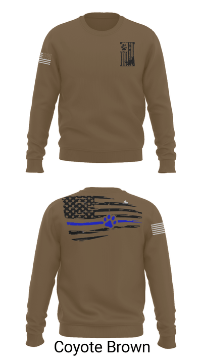 K-9 Crew 23249589 Crew Neck Sweatshirt - 8