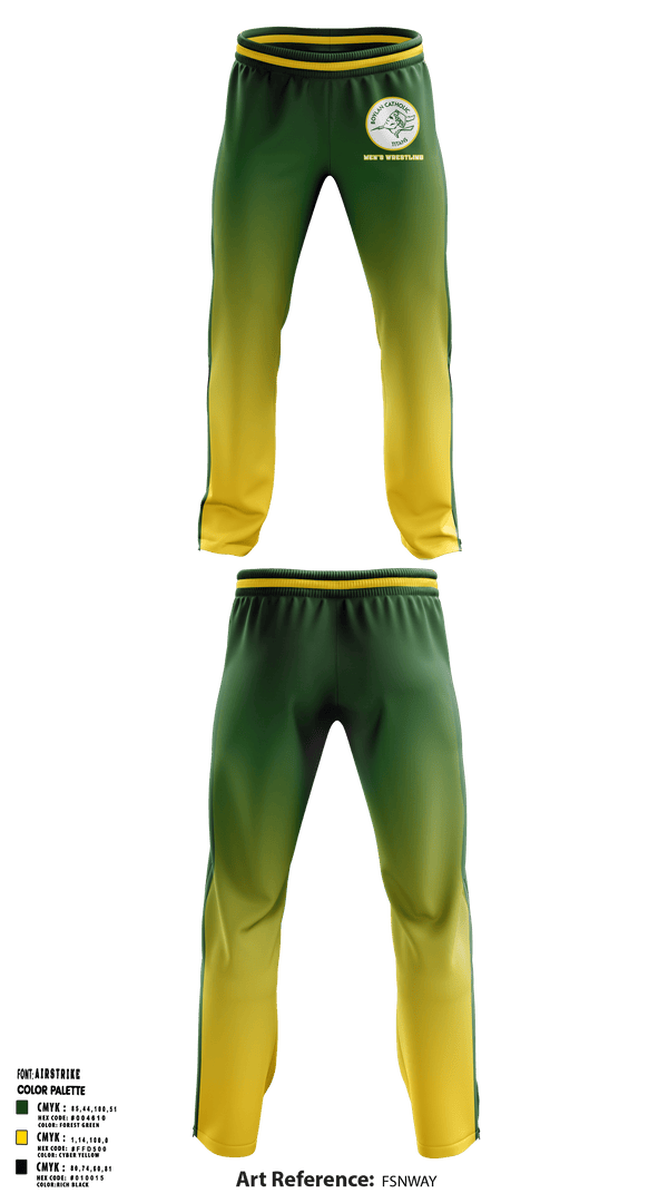 Sweatpants, Boylan Catholic High School Wrestling, Wrestling, Teamtime, Team time, sublimation, custom sports apparel, team uniforms, spirit wear, spiritwear, sports uniforms, custom shirts, team store, custom team store, fundraiser sports, apparel fundraiser