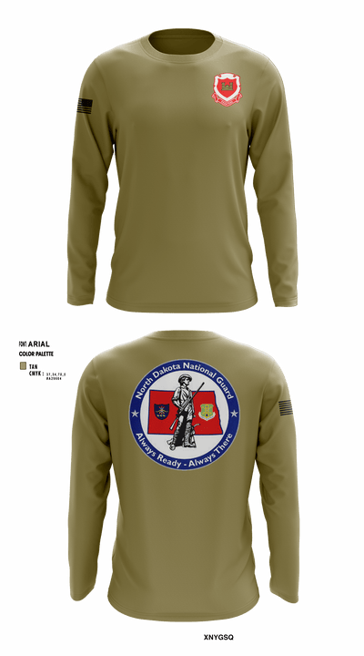 164th EN BN 3856732 Long Sleeve Performance Shirt - 4