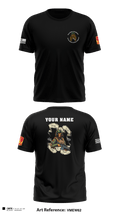 Bravo Battery, 4th Battalion, 3rd Air Defense Artillery Regiment 1115971 Short Sleeve Performance Shirt - 2