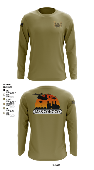 Long Sleeve Performance Shirt, , Army, Teamtime, Team time, sublimation, custom sports apparel, team uniforms, spirit wear, spiritwear, sports uniforms, custom shirts, team store, custom team store, fundraiser sports, apparel fundraiser