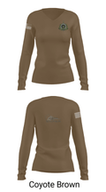Sniper 66668085 Women's Long Sleeve V-neck Shirt - 38