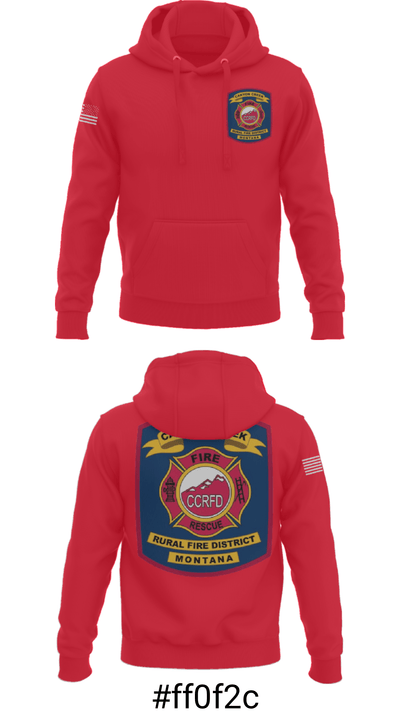 Canyon Creek Rural Fire District 51909217 Hoodie - 43