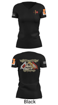 4ID 3ABCT 1-66AR HHC S6 4294361 Women's Short Sleeve V-neck Shirt - 20