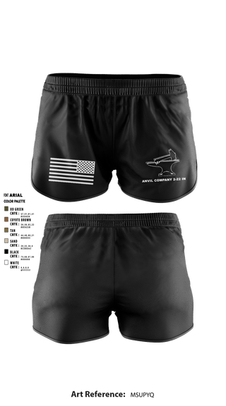 Ranger Panties, , Army, Teamtime, Team time, sublimation, custom sports apparel, team uniforms, spirit wear, spiritwear, sports uniforms, custom shirts, team store, custom team store, fundraiser sports, apparel fundraiser
