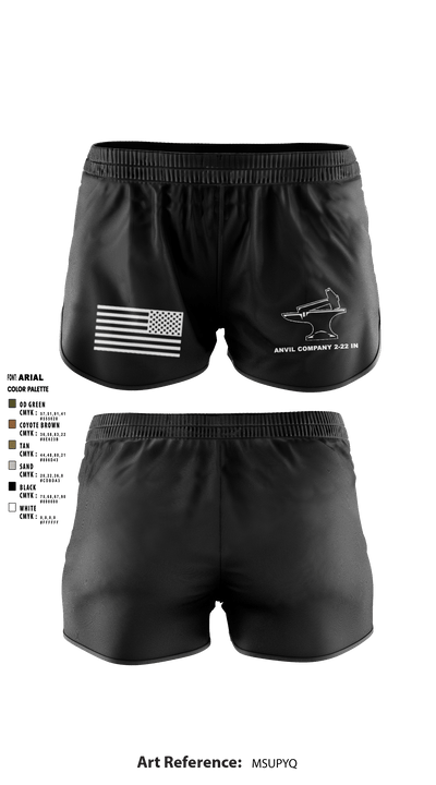 Anvil company, 2-22 Infantry 69124042 Ranger Panties - 5