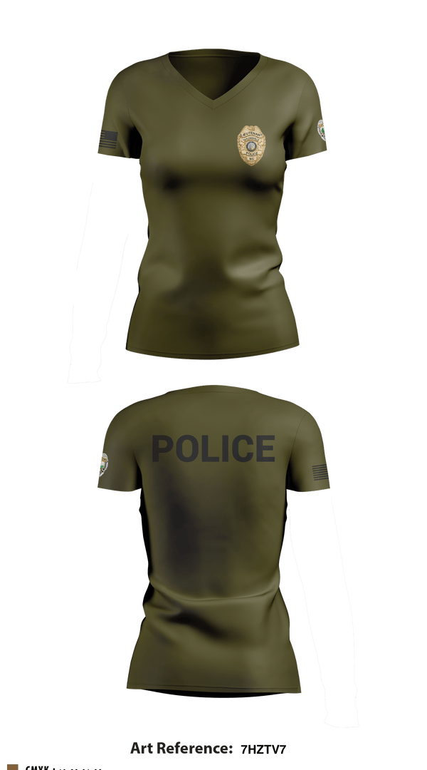 Women's Short Sleeve Vneck Shirt, TAYLORSVILLE POLICE, Police, Teamtime, Team time, sublimation, custom sports apparel, team uniforms, spirit wear, spiritwear, sports uniforms, custom shirts, team store, custom team store, fundraiser sports, apparel fundraiser