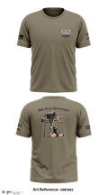 18th FA BDE Airborne 33985132 Short Sleeve Performance Shirt - 2