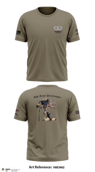 Short Sleeve Performance Shirt, 18th FA BDE Airborne, Army, Teamtime, Team time, sublimation, custom sports apparel, team uniforms, spirit wear, spiritwear, sports uniforms, custom shirts, team store, custom team store, fundraiser sports, apparel fundraiser