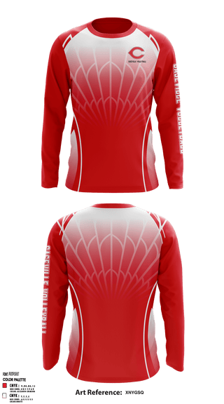 Long Sleeve Performance Shirt, Caseville Junior High School Volleyball, Women's Volleyball, Teamtime, Team time, sublimation, custom sports apparel, team uniforms, spirit wear, spiritwear, sports uniforms, custom shirts, team store, custom team store, fundraiser sports, apparel fundraiser